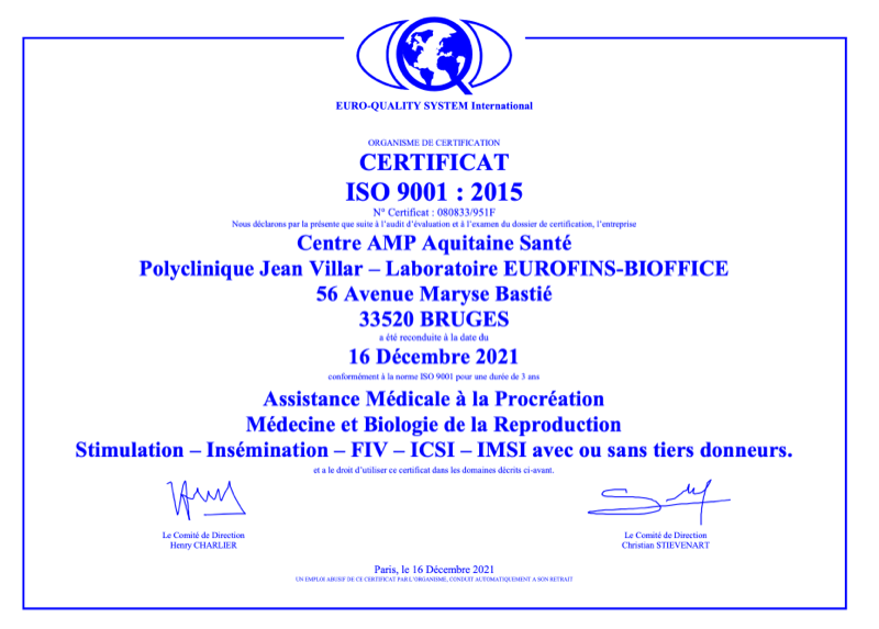 certif iso fiv min